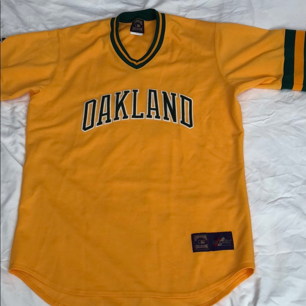 MLB Authentic Oakland Athletics Jersey Majestic